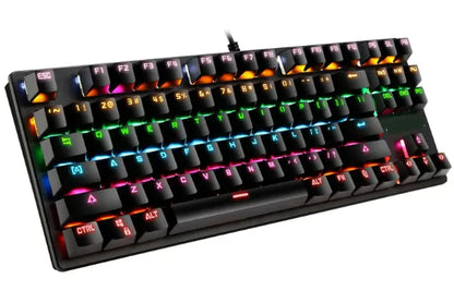 Marquee Colorful 87-Key Mechanical Keyboard